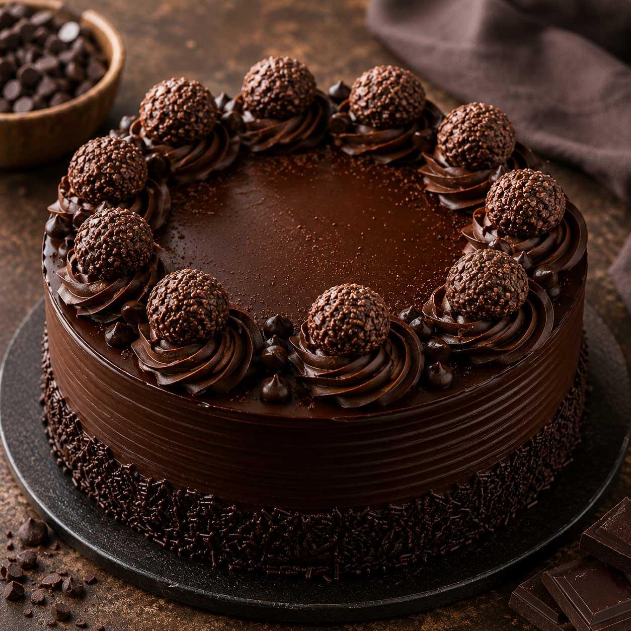 Chocolate Truffle Cake