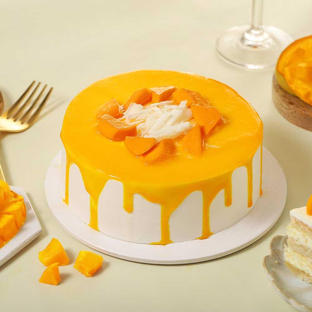 Mango Cream Cake