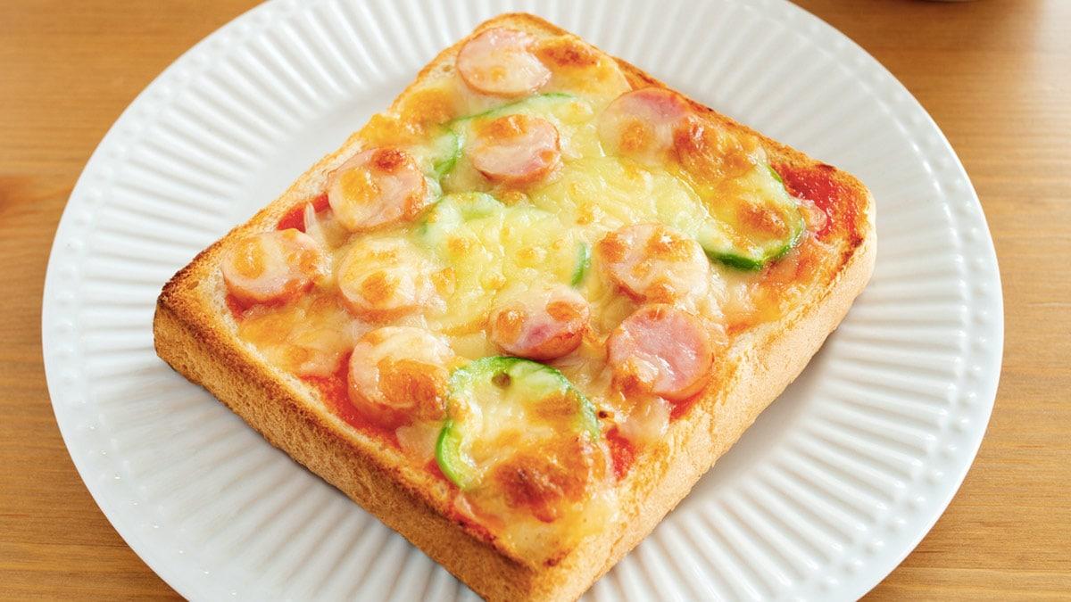 Paneer Bread Pizza